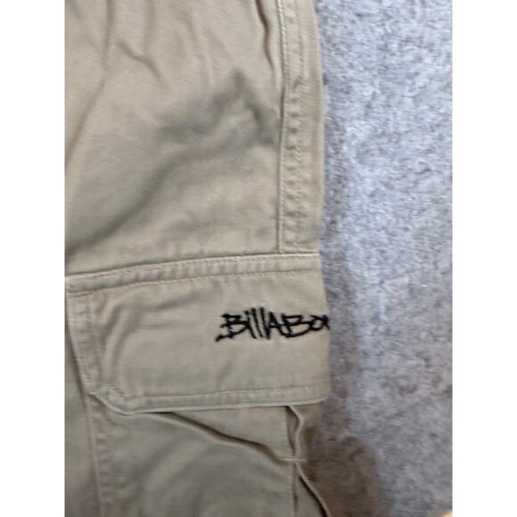 Vintage Y2K Billabong Relaxed Fit Cargo Shorts Mens 32 Khaki Baggy Utility Work - Picture 7 of 9